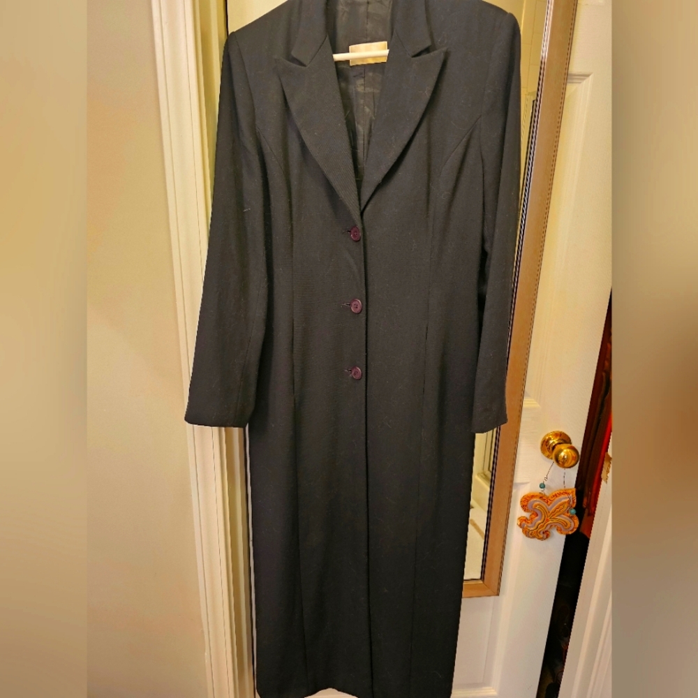 Ankle length tuxedo jacket